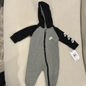 Nike Gray and Black Kids One Piece